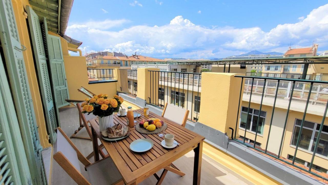 Ze Perfect Place - Opera Nice - Appartement 2 Chb - Ac - Terrasse מראה חיצוני תמונה